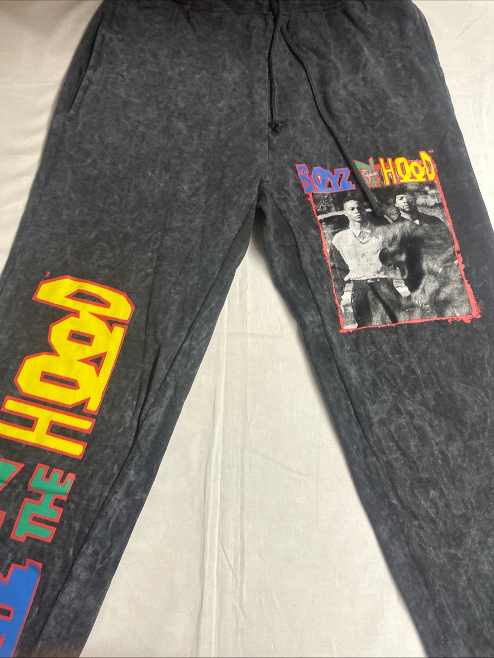 Boyz N The Hood Graphic Black Jogger Pants